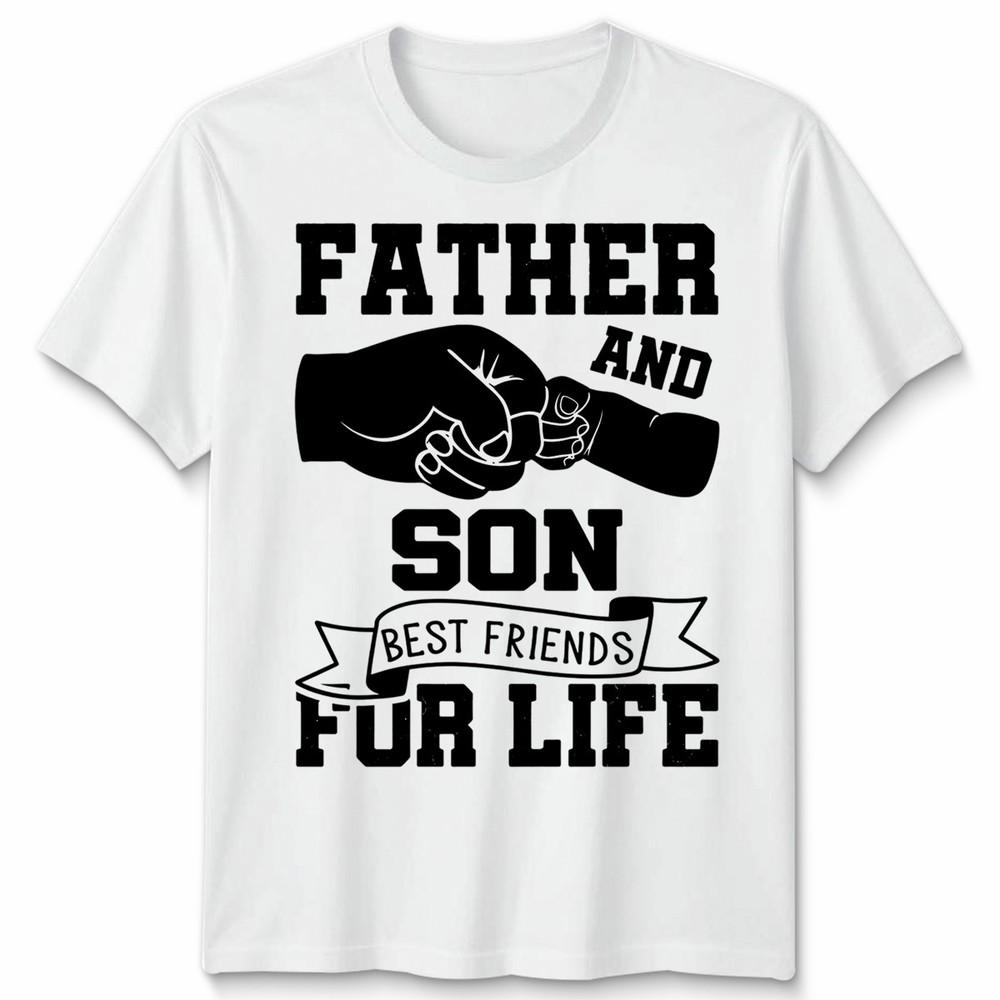 Father And Son Matching Unisex Tshirt Fathers Day Gift