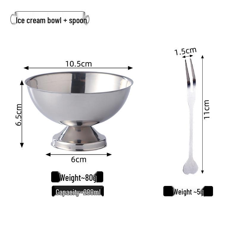 Coppa Alta in Acciaio Inossidabile 304 per Dolci, Gelati, Champagne, Portacandele o Succhi, con Opzioni di Logo Personalizzato.