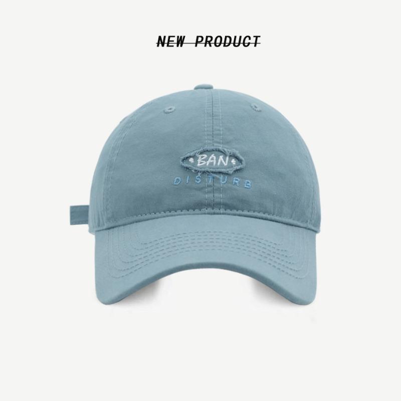 Simple Embroidered Baseball Cap Spring and Summer Casual Soft Top Cap Student Couple Versatile Sports Visor
