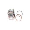 Korean Style Teeth Matte Hair Hoop Headdress Non-slip Hairband Teeth Wave Hair Hoop  Women