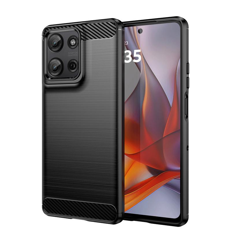 

Чехол для Motorola Moto G75 Чехол для Motorola Moto G75 Чехол Funda Противоударный матовый защитный чехол для телефона из ТПУ для Motorola Moto G75 For Moto G75 чёрный