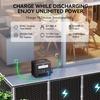 300w 600w 1000w 1200w 2000w UPS Generator Solar Lifepo4 Lithium Battery Portable Power Supply Station With Solar Panels