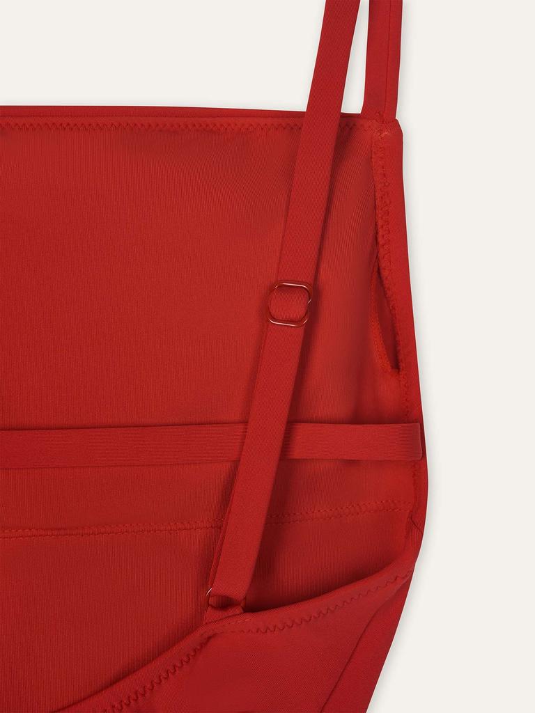 Obeleu Clean Line Swimsuit - Red