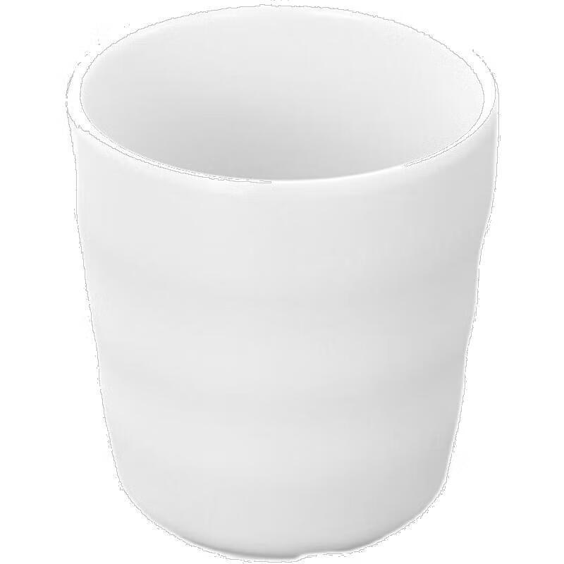 

JingJingRS Melamine White Drink Cup