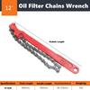 Xiaomi Adjustable Strap Opener Chain Oil Filter Belt Wrench Puller Spanner Cartridge Disassembly Repair Tool Motorcycle Car Accessories