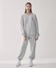 PAPERBOY [Set] Pb Logo Sweatshirt & Sweatpants Setup - Melange