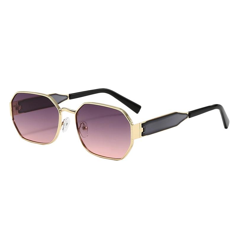 

Retro Women S High-End Sunglasses With Personalized Narrow Frame And Fashionable Concave Design Uv Resistant Sun Glasses 1PC