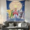 Cardcaptor Sakura Wall Hanging Printed Fabric Blanket Decorative Tapestries for Bedroom Living Room Home Decor