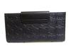 Authentic Salvatore Ferragamo Gancini Black Leather Flap Long Wallet #b127  Open box