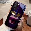 Streifen-Verlauf Apfelrot Für Samsung Galaxy Note 8 9 10 PRO 20 Ultra A01 02 03 Core 04E 4G 12 13 5G Gehärtetes Glas Handyhülle