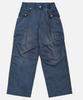 Mideueobdeiteu Wide Fit Washed Cargo Pants_2Color