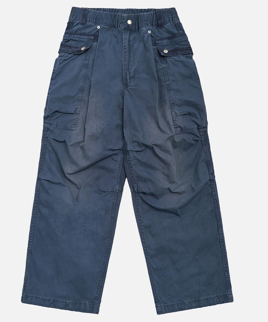 Mideueobdeiteu Wide Fit Washed Cargo Pants_2Color