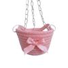 Breathable Hamster Hammock Bow Hanging Basket Bed Guinea Pig Hideout  Small Animal Habitat