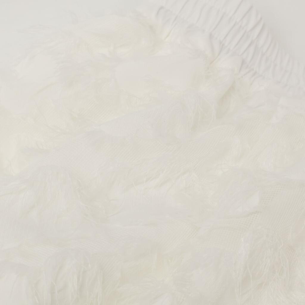 Cygne White CY2511-04-039 Cut Jacquard Pants Roman Bottoms OT whiteUsed