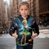 Abbigliamento Bambina Felpe con Cappuccio Manica Lunga Carino Stampa Gatto 3D Abbigliamento Bambina Abbigliamento Bambini Primavera Autunno Moda Abbigliamento Bambini Top
