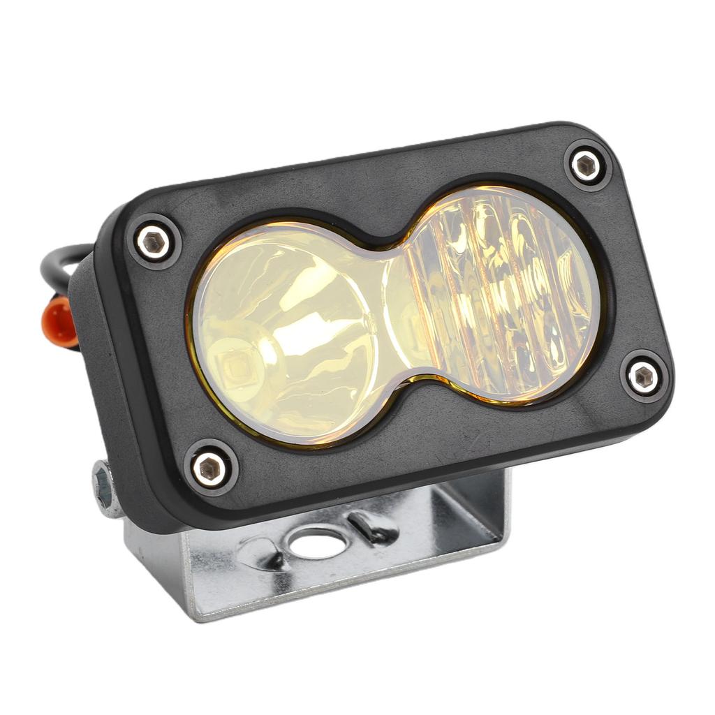 3 Zoll LED-Scheinwerfer Passend für Ridstar Q20 Fahrrad Fernlicht Scheinwerfer Super Hell mit 3-Pin IP68 Wasserdichtem Stecker