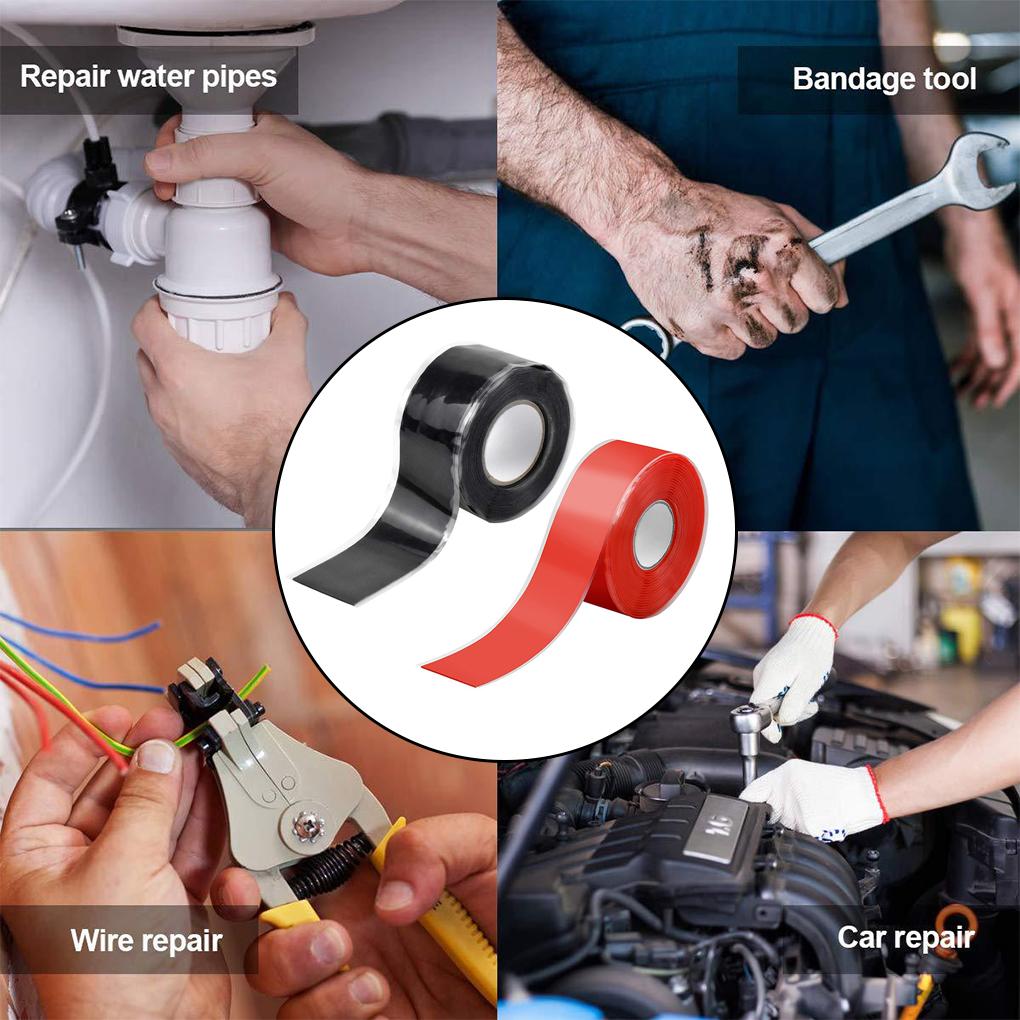 Rubber High Temperature Resistance Sealing Tape - For All Sealing Needs Waterproof Sealing Tape Seal Tape Repair