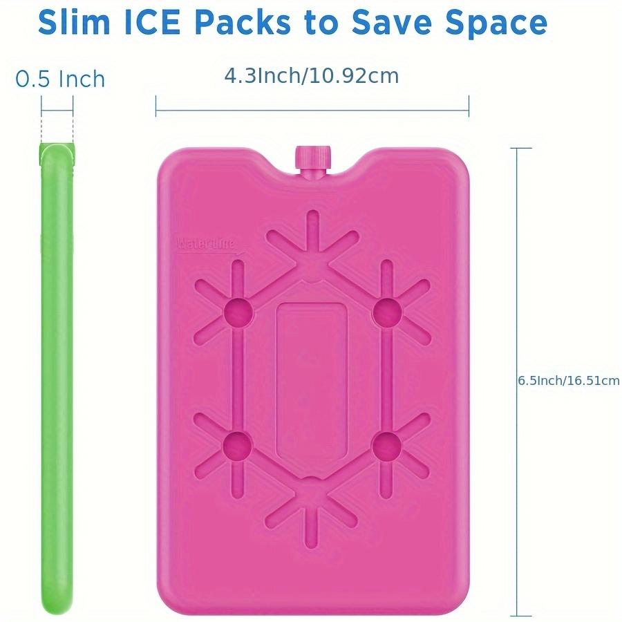 Reusable Ultra-thin Cooling Element Ice Pack, Suitable for Outdoor Activities To Keep Food Fresh