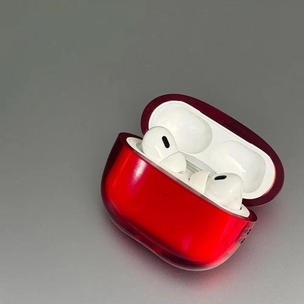 3D Transparent Earphone Protective Shell Protective Cover for AirPods 3/4 /  Airpods Pro 2/1 Gift