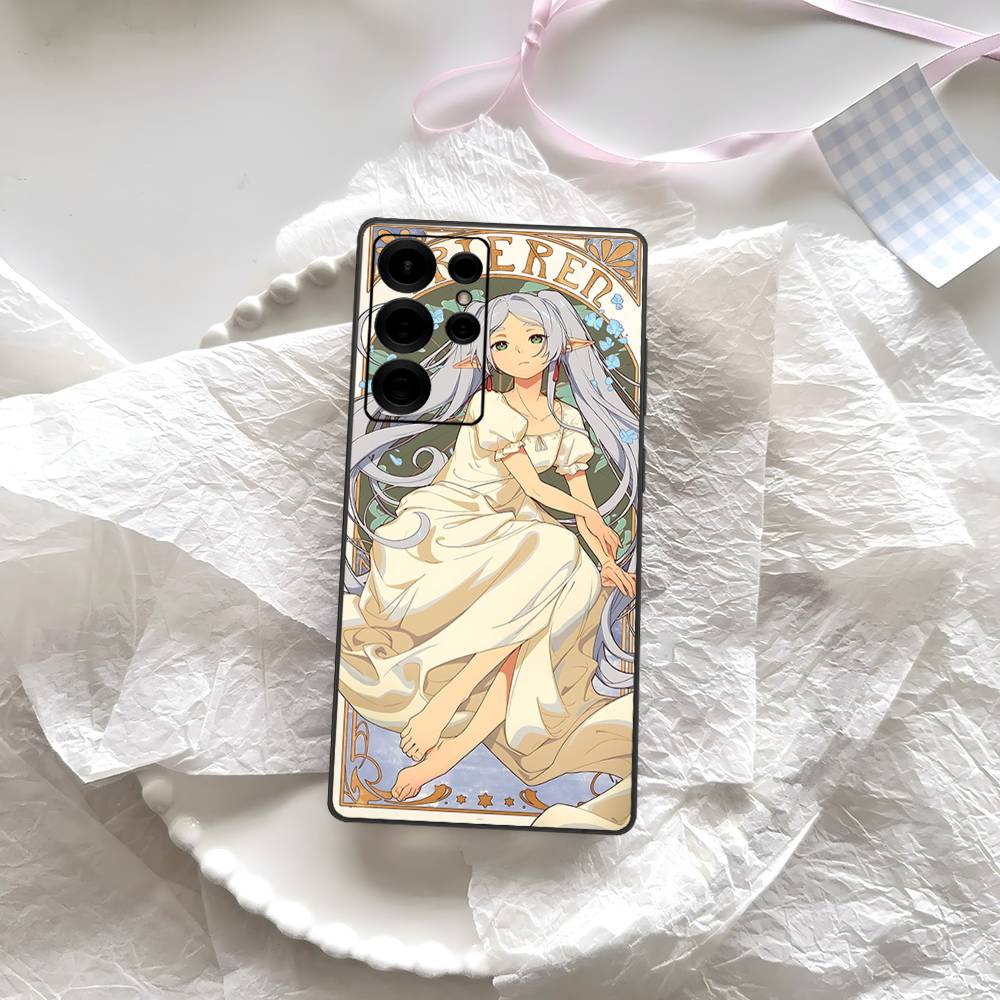 Anime Frieren Süße Handyhülle Für Samsung S 24 Fe 25 Ultra Plus 20 Lite 21 30 22 23 24 22 Ultra 5G Fundas