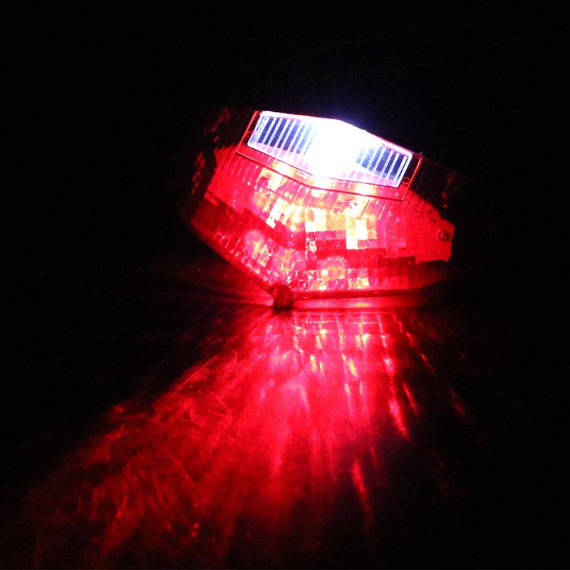 Motorcycle Signal Indicator 11 LED Tail Light Turn Signals Universal
