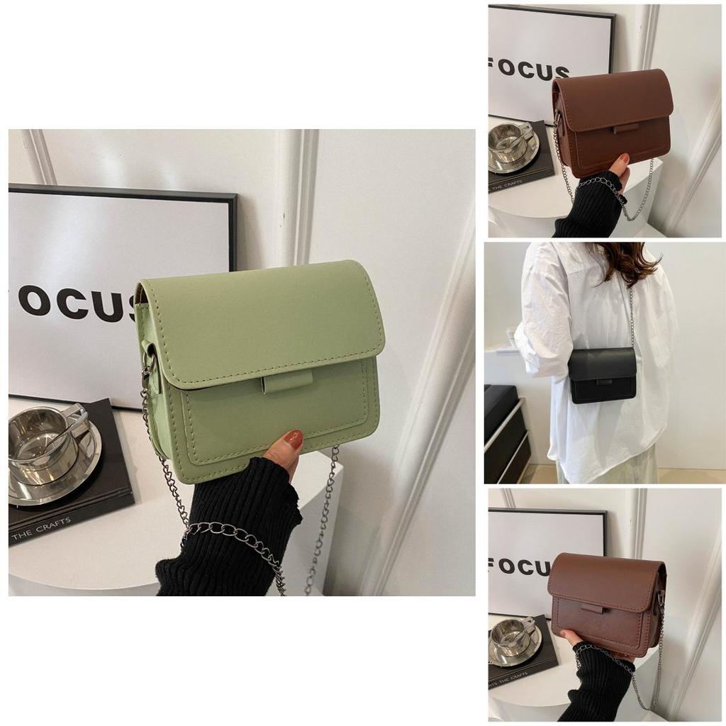 2024 New Fashion Women's Shoulder Bag Street Style High-end Crossbody Bag Elegant Simple Small Square Bag