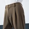 Seven Men's Brushed Interior Casual Elastic Waist Straight Pants