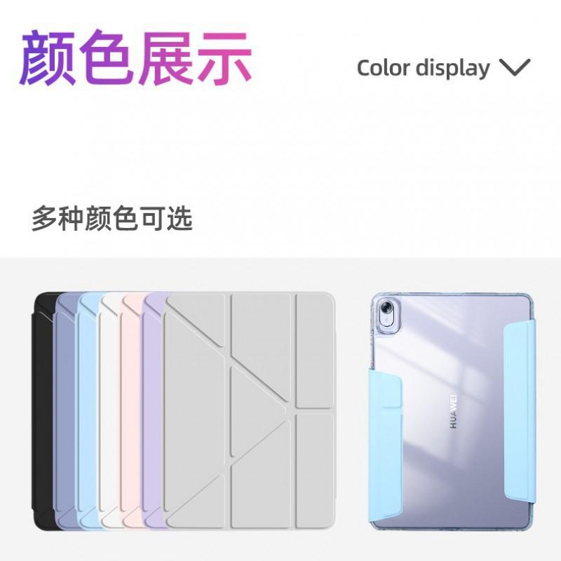 Magnetic Detachable 3-Fold Transparent Case With Stand OPPO Pad4 Pro Pad5 Pad6 OnePlus Pad2 Pad3 Smart Cover