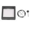 Rotating Desk Toy 4 Holes Floating Stress Relief Zinc Alloy Desktop Gyroscope Toy for Decompression