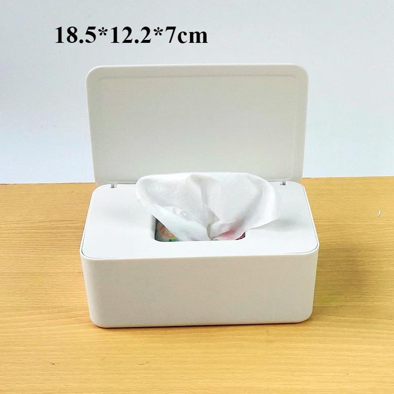 Tissue Box Cover Toilet Paper Box Solid Napkin Holder Case Simple Stylish Tissue Paper Dispenser Home CarOrganizer