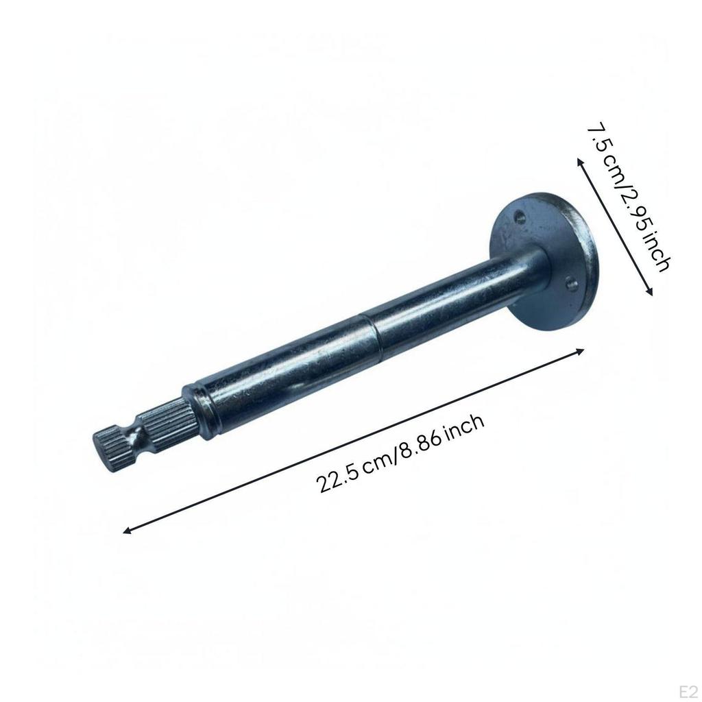 Steering Mount Tube Easy To Install Kart Shaft Set Sturdy Duty Vehicle