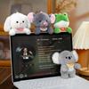 PP Cotton Koala Plush  Toy Fluffy Frog Plush Doll Creative Plush Desktop Buddy Toy  Children's Day