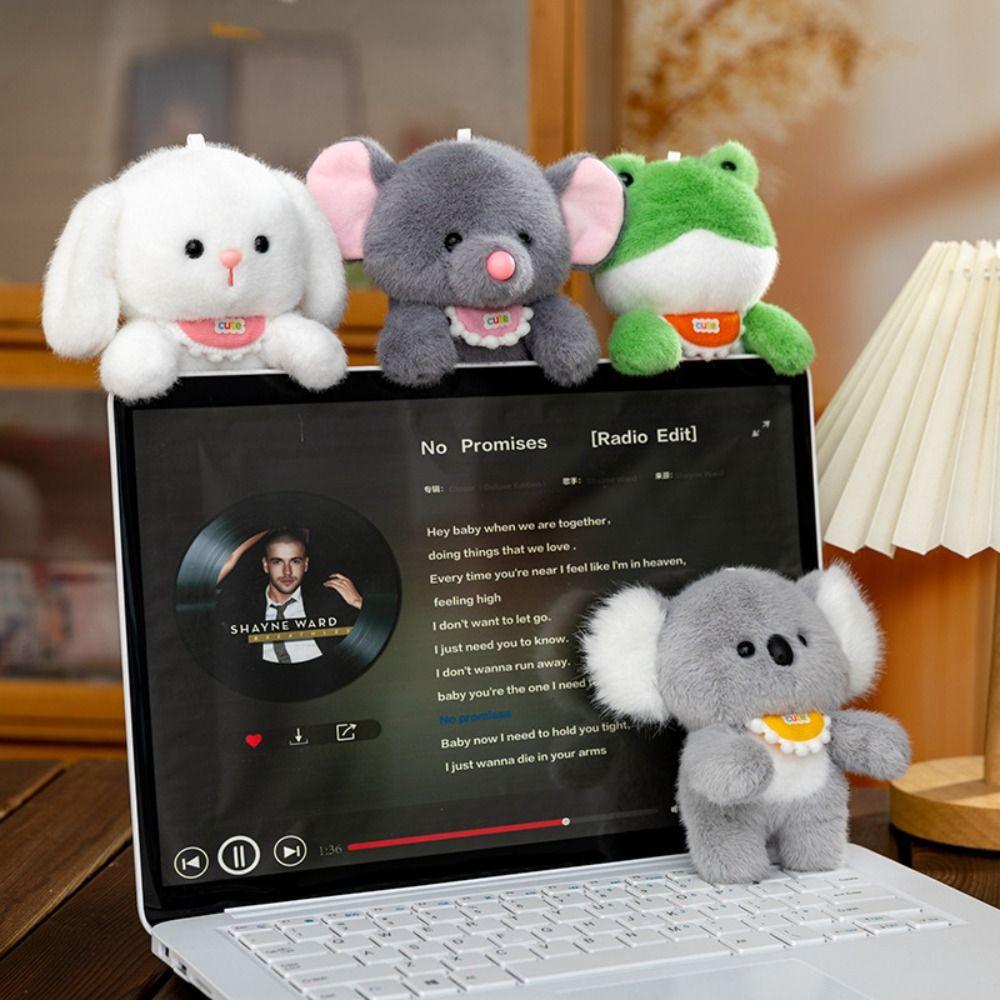 PP Cotton Koala Plush Toy Fluffy Frog Plush Doll Creative Plush Desktop Buddy Toy Children's Day