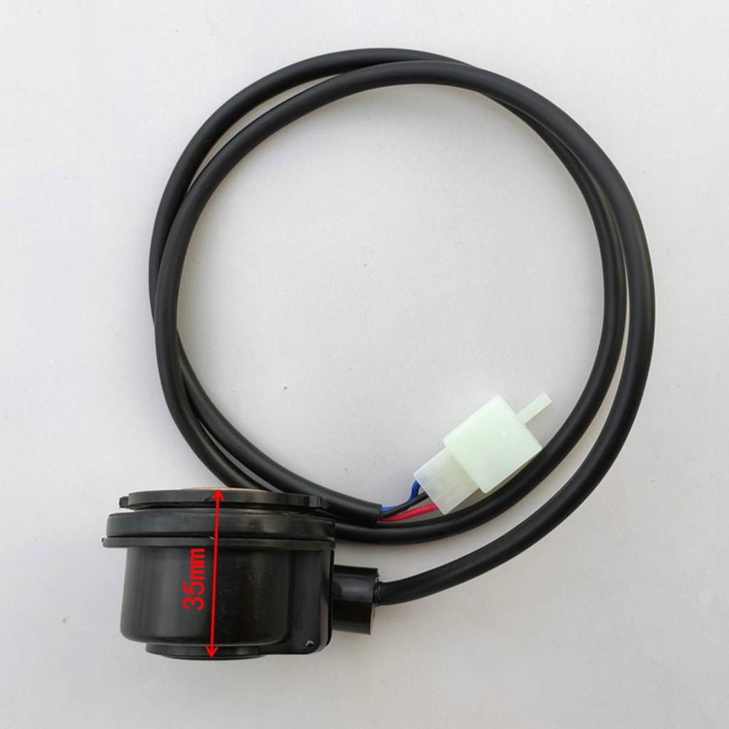 Speedometer Universal Motorcycle Bike ATV Digital Odometer Tachometer Speed Replace Universal Sensor Cable with 4 Magnet