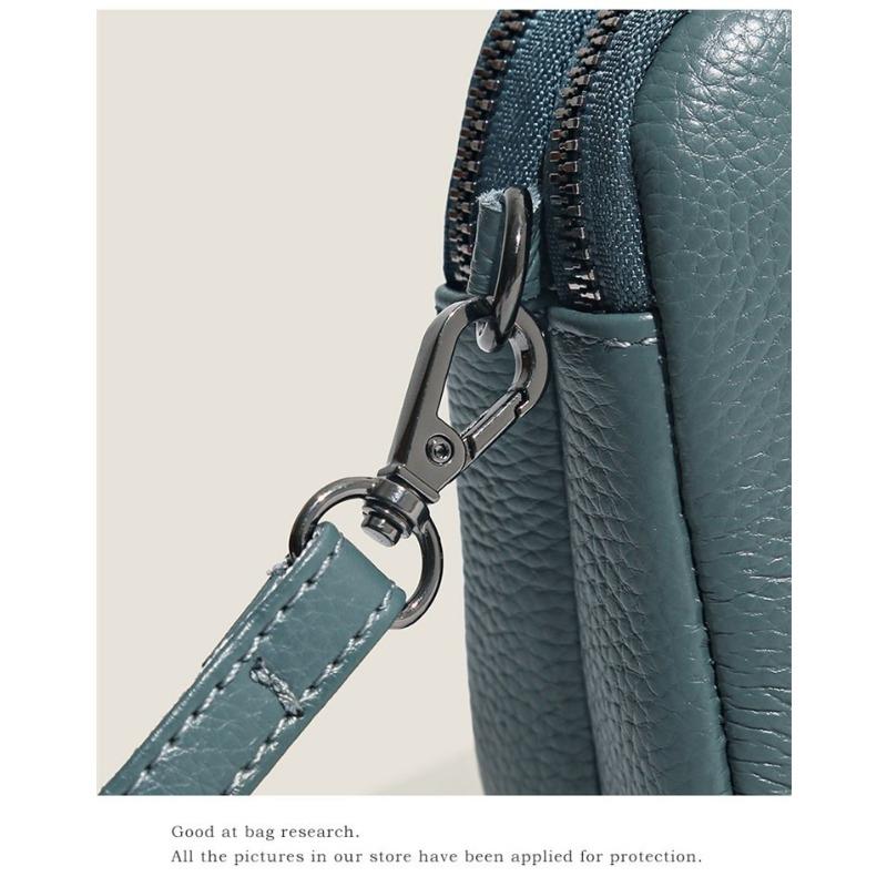 Genuine Leather Bag Luxury Women's Handbags Bag for Woman 2022 Female Clutch Phone Bags Shoulder Bag Crossbody Messenger Pack