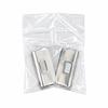 Magnetic Curtain Clips, Silver, 1 Pair, 430 Stainless Steel, No-Drill Closure
