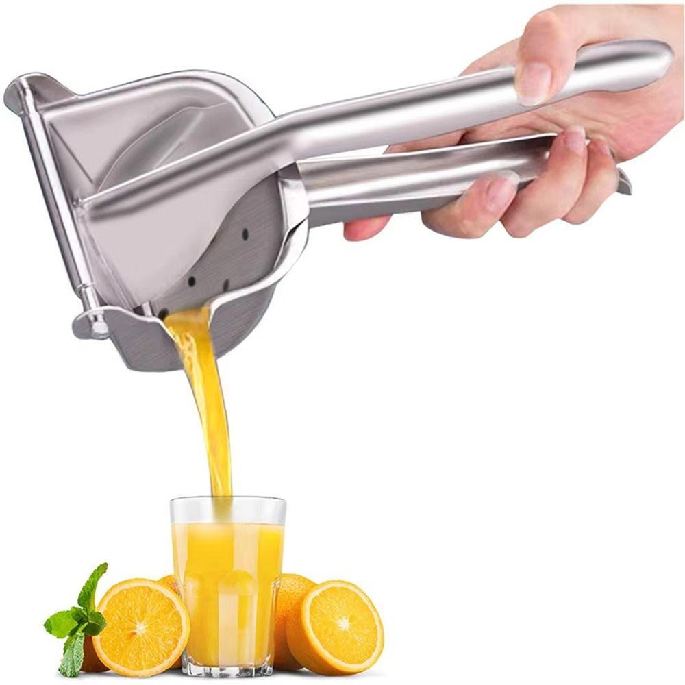 Hand Press Orange Juice Extractor Stainless Steel Portable Fruit Press Manual Juicer  Kitchen Tool