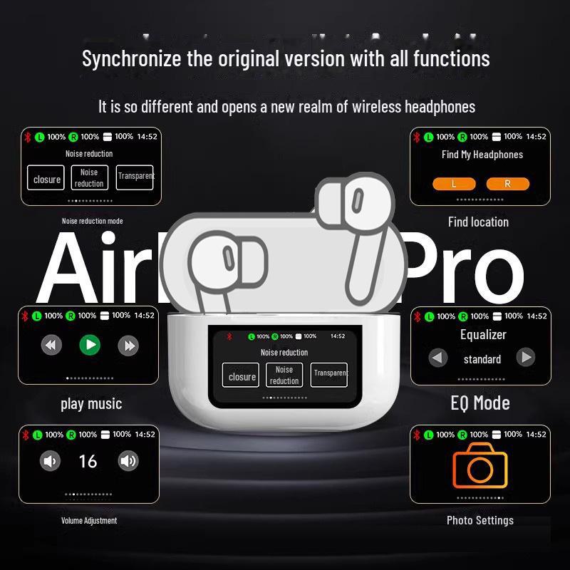 "Pro4 Fifth Gen True Wireless Bluetooth Headset: 24-Year Edition with Noise Reduction, Comfortable Fit, Long Battery Life, and High Power"