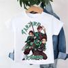 Bumbac 'Demon Slayer Blade', Membri Echipei cu Mânecă Scurtă, Tricou Copii la Modă și Casual