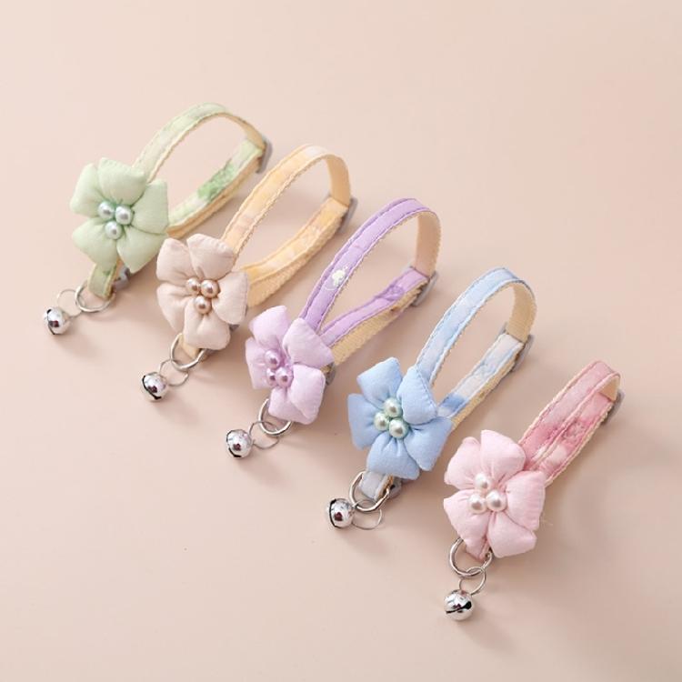 Floal Cat Collar Dog Collars for Small Puppy Flower Decorations Cute Accessory
