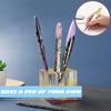 New 3/1PC Transparent Pen Silicone Mould Set DIY Ballpoint Pen Mold Epoxy Resin Molds for Jewelry Casting Pen Holder Making