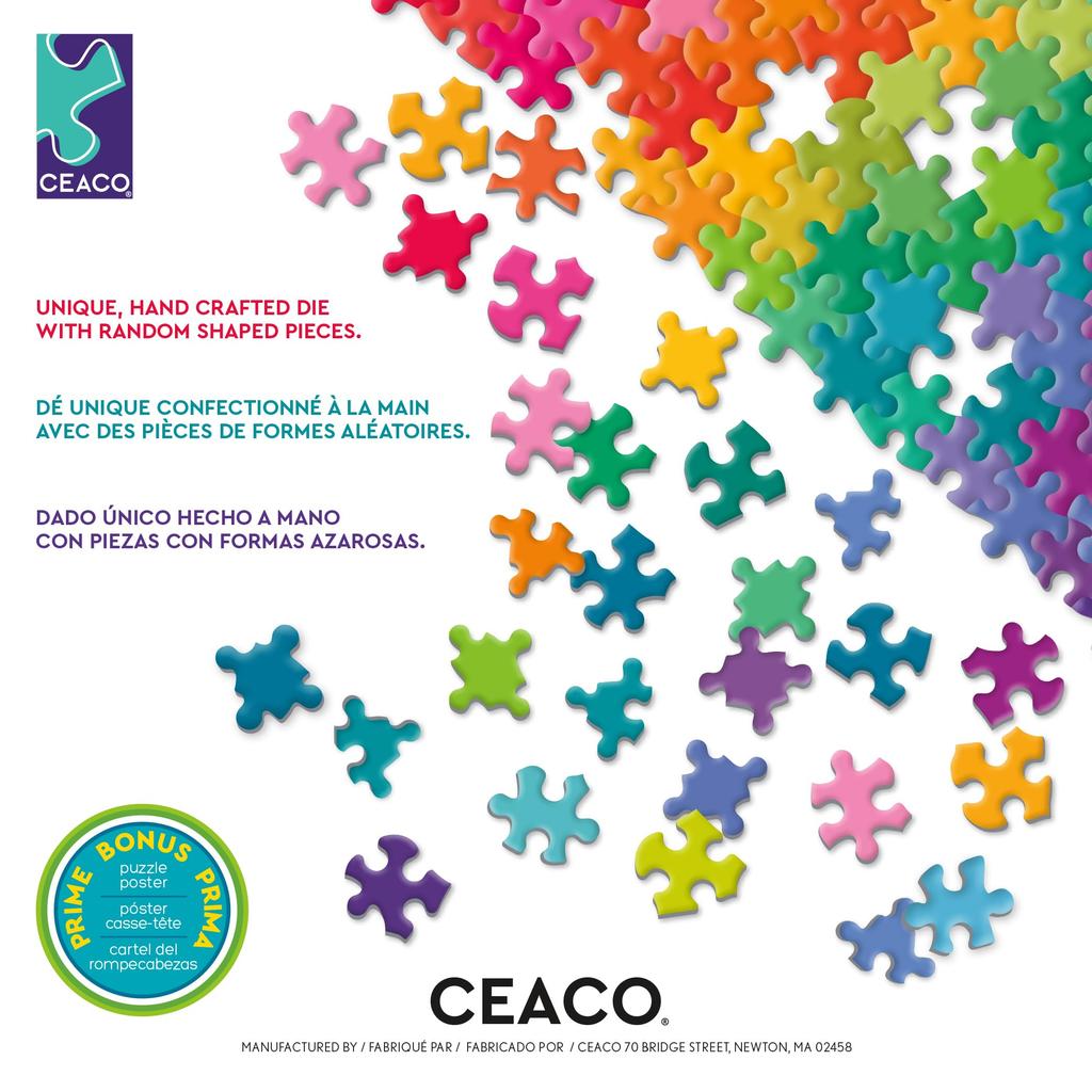 Ceaco - Foil Puzzle - Disney - Thomas Kinkade - The Little Mermaid - 500 Piece Jigsaw Puzzle