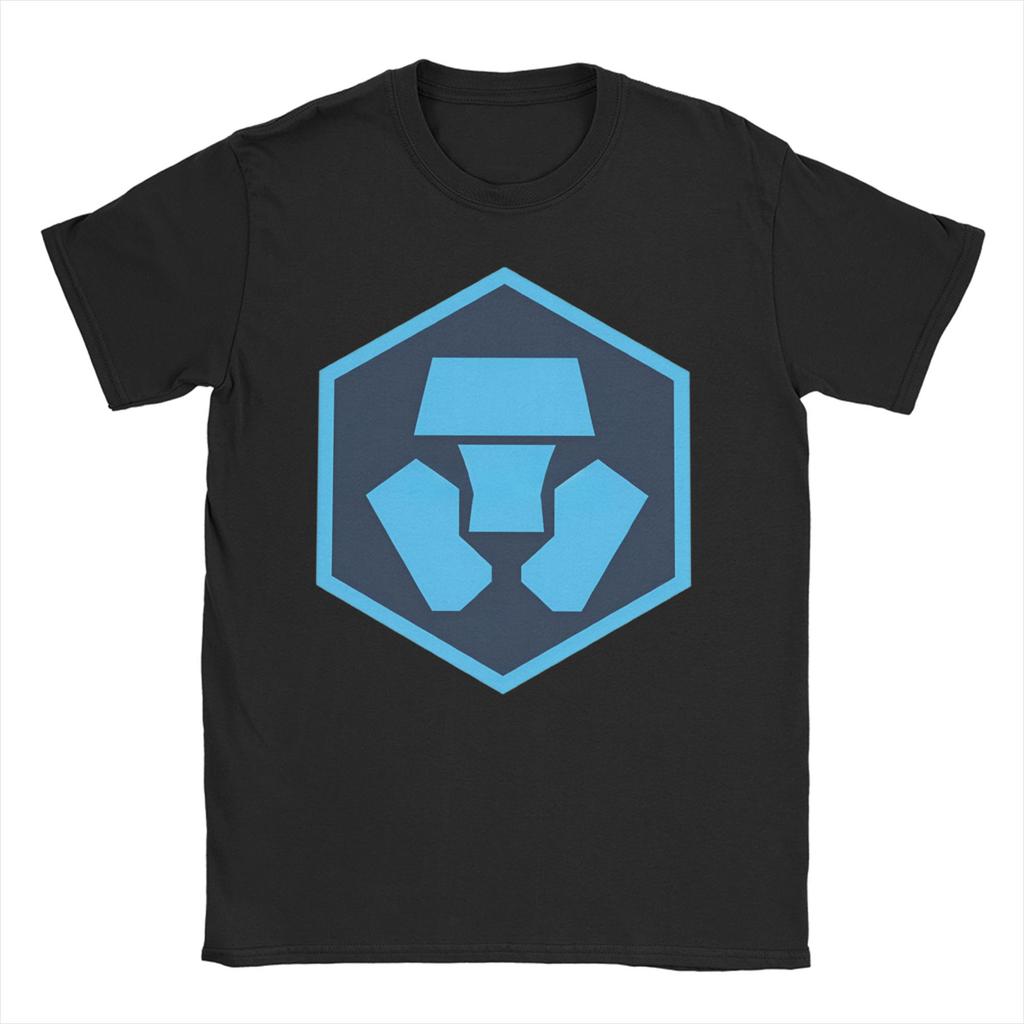 Coin cryptocurrency Logo T-Shirt Men Women  Vintage Cotton Tees O Neck Short Sleeve T Shirt Party Clothing