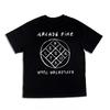 Digital Direct Injection Rock Arcade Fire Band Loose Printed ShortSleeved TShirt Cotton Loose Fit