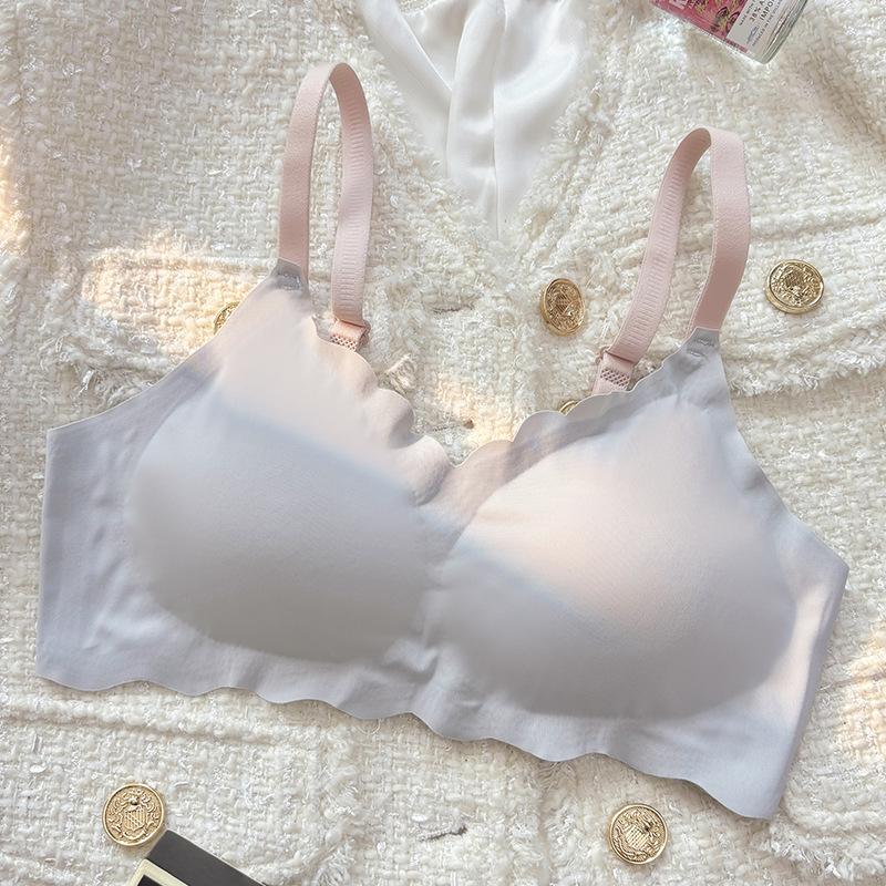 

Женский беспроводной пуш-ап бюстгальтер с мягкой поддержкой, бесшовный, против провисания, для маленькой груди - Уменьшение бокового жира, Улучшающий и Тонкий стиль 38/85 синий