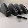Borde de alerón trasero pequeño universal para modificación de automóviles: mejore su parachoques con esta placa guía complementaria para decoración del chasis.