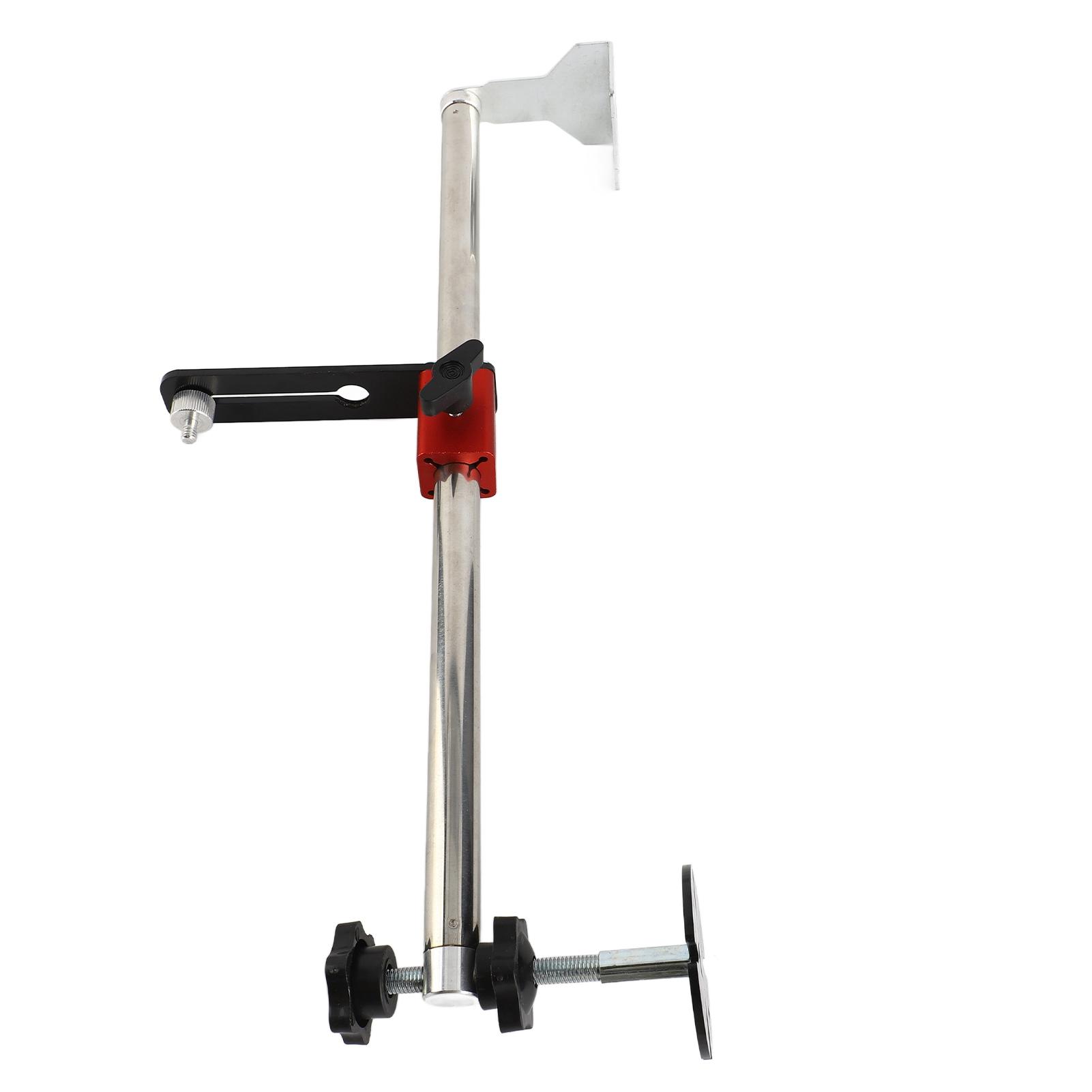 

Laser Leveler Bracket Round Pole Mount Universal Adjustable Support for Woodworking