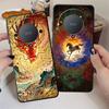 Cartoon Cool Dragon Horse Case for Honor X8 X6 X9a X5b 90 70 8X X7 200 400 Lite Magic5Lite Funda Phone Cover