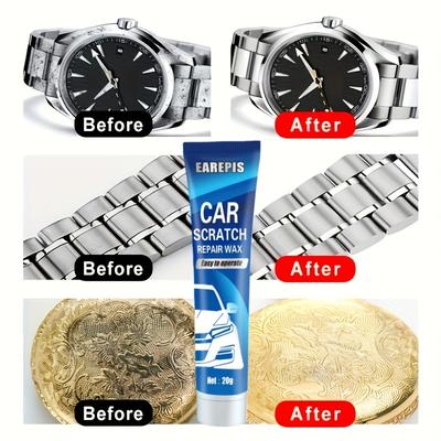 Watch Scratch Removal Polishing Paste, Multi-functional Household Metal Restorer, Quickly Removes Scratches, Repairs Flaws, 20g