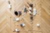 Natural Woolen Cat Toy: Ball String / Beige